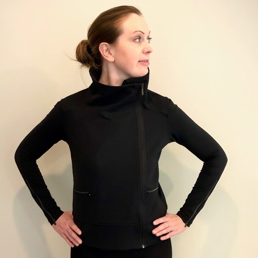 Karma Athletics Zipper Jacket w/Collar